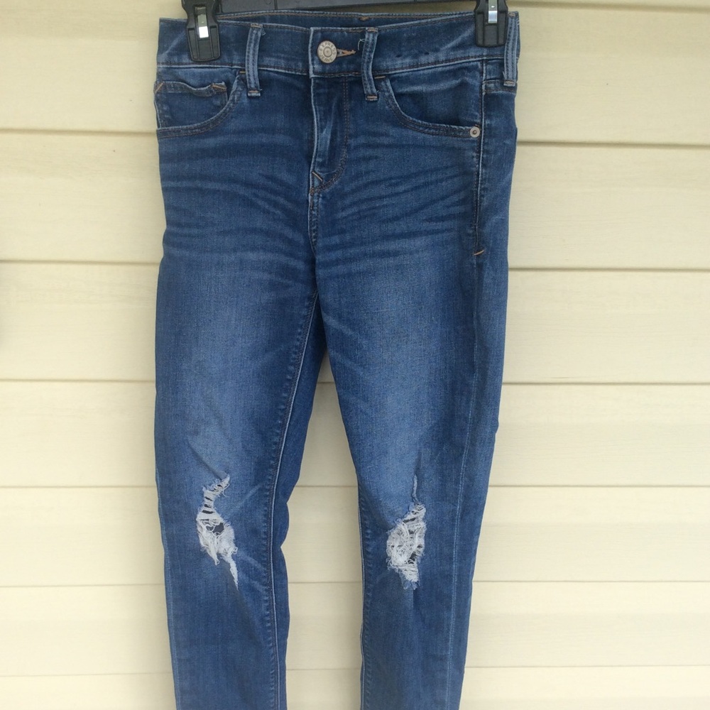 Express ankle jeggings